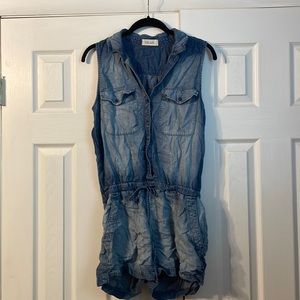 Bella Dahl Utility Pocket Romper Size Small